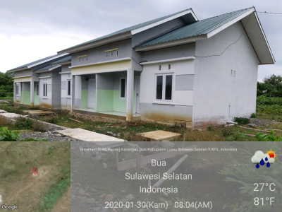 foto contoh rumah perumahan Alfira Garden