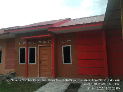 foto contoh rumah perumahan NARA RESIDENCE