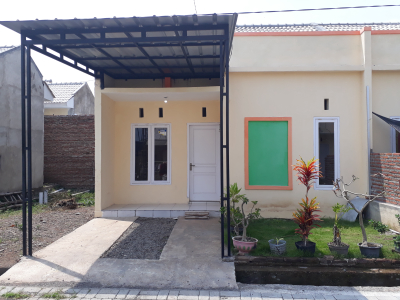 foto contoh rumah perumahan Mutiara Jingga 2