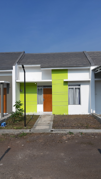foto contoh rumah perumahan Cluster Wijaya Kusuma