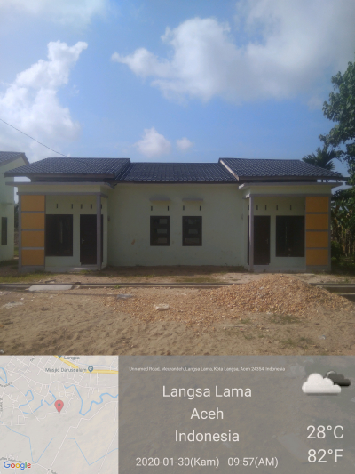 foto contoh rumah perumahan IBNU SINA ASRI