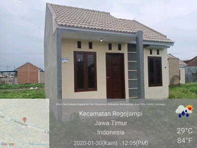 foto contoh rumah perumahan ADI MAS ROGOJAMPI