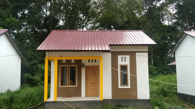 foto contoh rumah perumahan Sandai Asri Residence