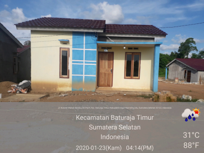 foto contoh rumah perumahan Graha Sion Air Paoh II