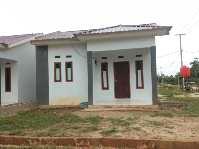 foto contoh rumah perumahan Agung Land 2