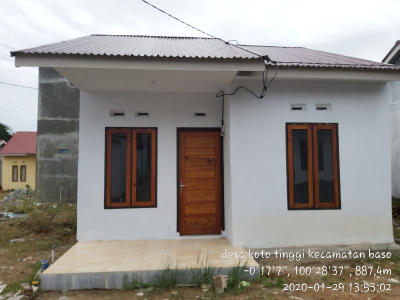 foto contoh rumah perumahan Talang Permai Sungai Sariak