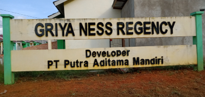 foto contoh rumah perumahan Griya Ness Regency