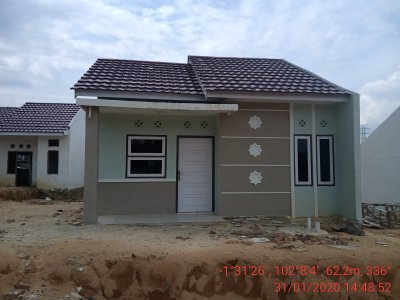 foto contoh rumah perumahan AL MADINAH 2