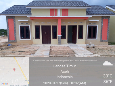 foto contoh rumah perumahan VILLA ASRI DARUSSALAM INDAH