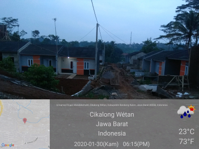 foto contoh rumah perumahan Bumi Berkah 517