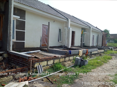 foto contoh rumah perumahan PURI KHASANAH
