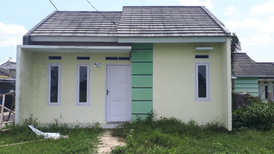 foto contoh rumah perumahan Cikondang Regency