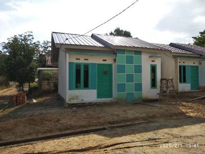 foto contoh rumah perumahan Ponyta Village
