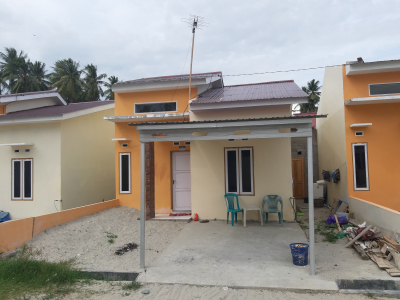 foto contoh rumah perumahan Green garden mpanau