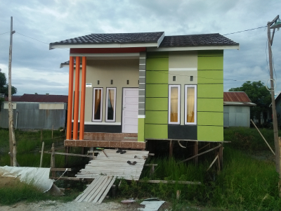 foto contoh rumah perumahan GREEN HUNIAN MANARAP 2