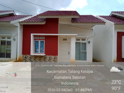 foto contoh rumah perumahan Muzazi Village