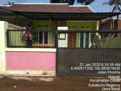 foto contoh rumah perumahan Sakura Gardenia 