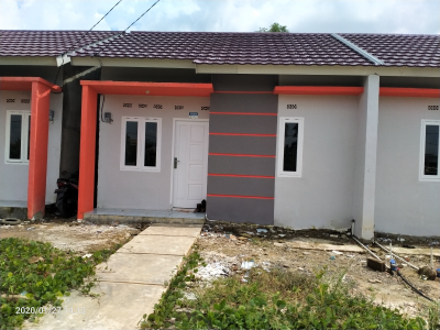 foto contoh rumah perumahan Golden village