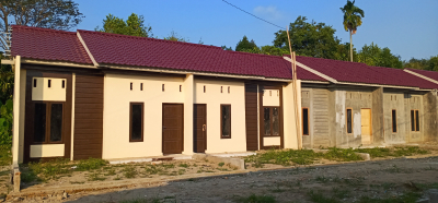 foto contoh rumah perumahan Perumahan Lestari Permai
