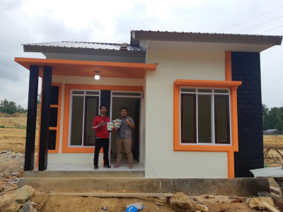 foto contoh rumah perumahan BUMI ROYAL IZTHIN SHIFA