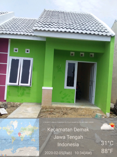 foto contoh rumah perumahan perumahan flamboyan 4