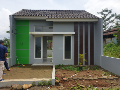 foto contoh rumah perumahan Pilar tampingan indah