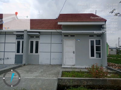 foto contoh rumah perumahan Grand Awn 2 
