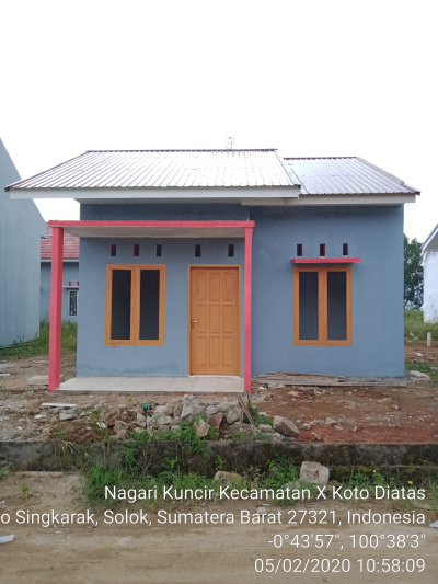 foto contoh rumah perumahan TKA VILLAGE