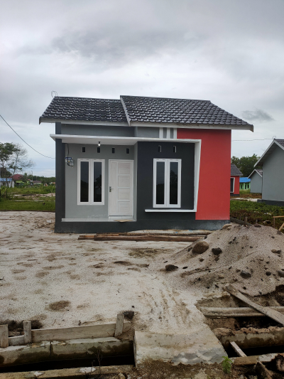 foto contoh rumah perumahan Griya Mumtaza Hiu Putih Mandiri