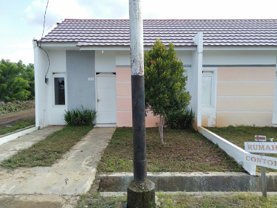 foto contoh rumah perumahan Kota Bahodopi