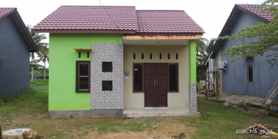 foto contoh rumah perumahan HIJAU DAUN ASRI