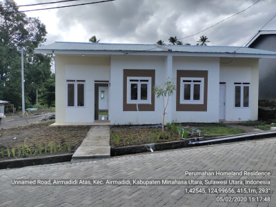 foto contoh rumah perumahan HOMELAND RESIDENCE