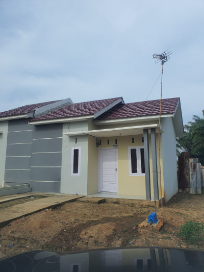 foto contoh rumah perumahan Mendalo village