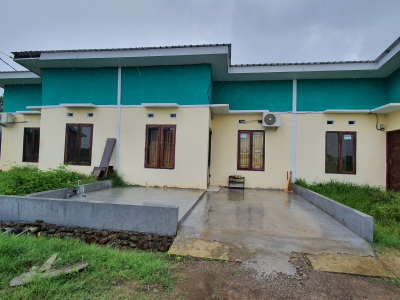 foto contoh rumah perumahan Raihan Galesong Residence