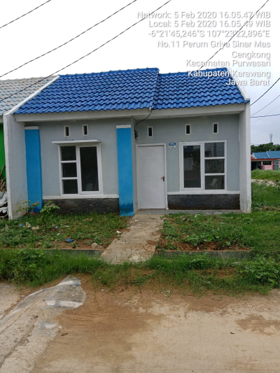 foto contoh rumah perumahan Perum griya sinar mas