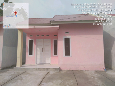 foto contoh rumah perumahan MANGGARA PERMAI