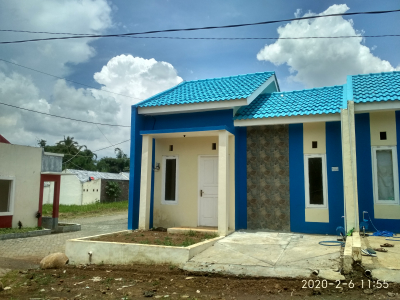 foto contoh rumah perumahan Alam Badran Sejahtera
