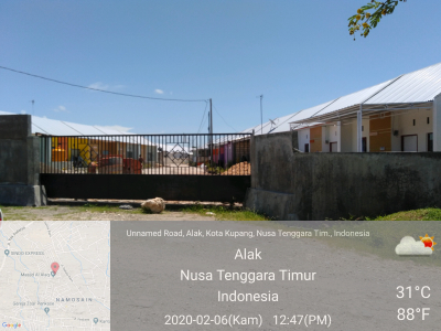 foto contoh rumah perumahan Mutiara Osmok Regency