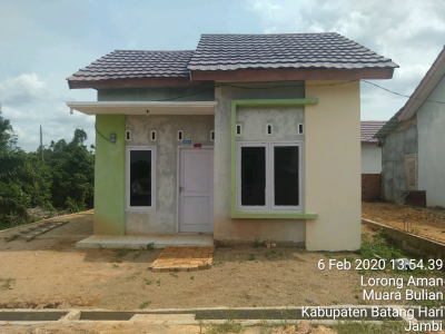 foto contoh rumah perumahan Pondok Berlian Indah