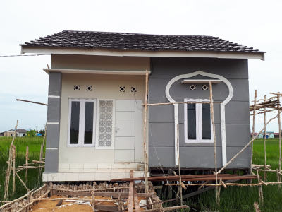 foto contoh rumah perumahan PESONA BERLIAN