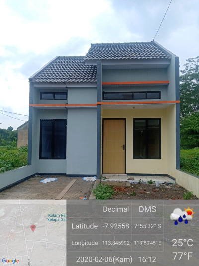foto contoh rumah perumahan Kelapa Gading Regency