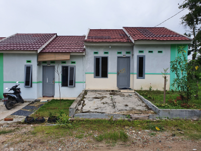 foto contoh rumah perumahan Griya Agung Lestari