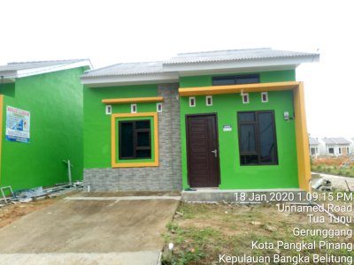 foto contoh rumah perumahan PERUMAHAN SINAR MAS