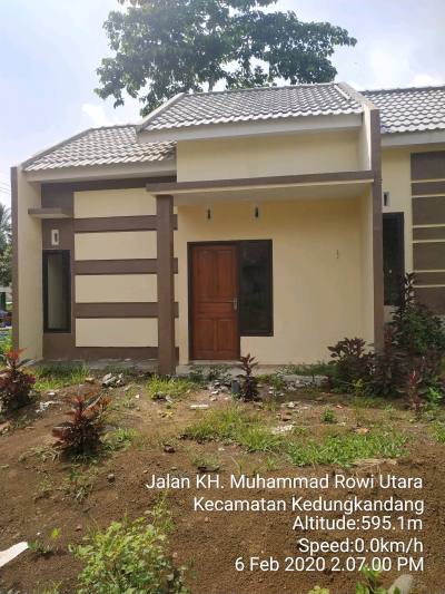 foto contoh rumah perumahan RICH GARDEN REGENCY