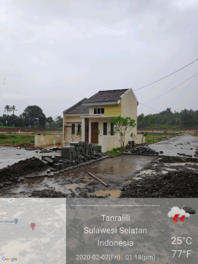 foto contoh rumah perumahan Artaputra Residence