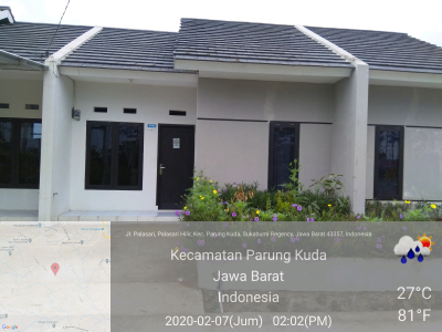 foto contoh rumah perumahan PALASARI GLOBAL GRADE