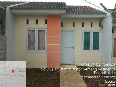 foto contoh rumah perumahan Bogor Kemang Residence