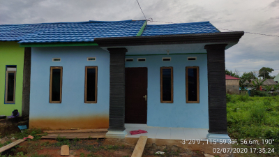 foto contoh rumah perumahan Griya Cahaya Mandiri 2