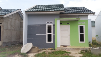 foto contoh rumah perumahan Kencana asri