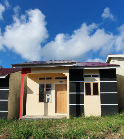 foto contoh rumah perumahan HELENA REGENCY